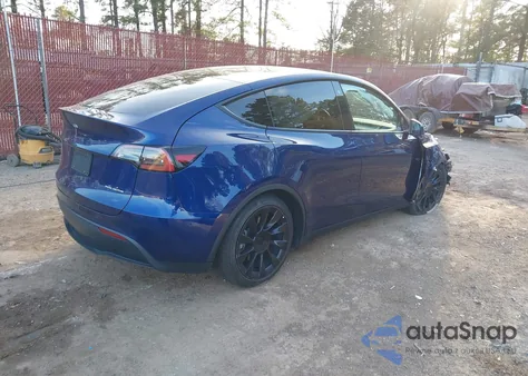 2022 Tesla Model Y Long Range Dual Motor All-Wheel Drive из США, поврежденный, VIN 7SAYGDEE8NF441493
